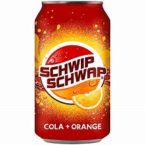 Pack de 24 canettes Schwip Schwap cola - orange   , 33cl